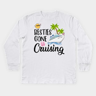 Besties Gone Cruising Kids Long Sleeve T-Shirt